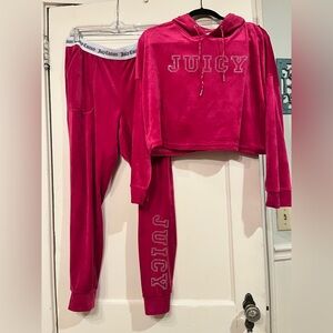 Juicy Couture Magenta Pajama Set